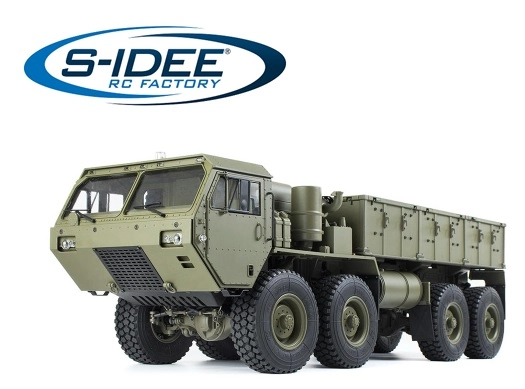 RC MilitaryTruck 1:12 8WD, zelená