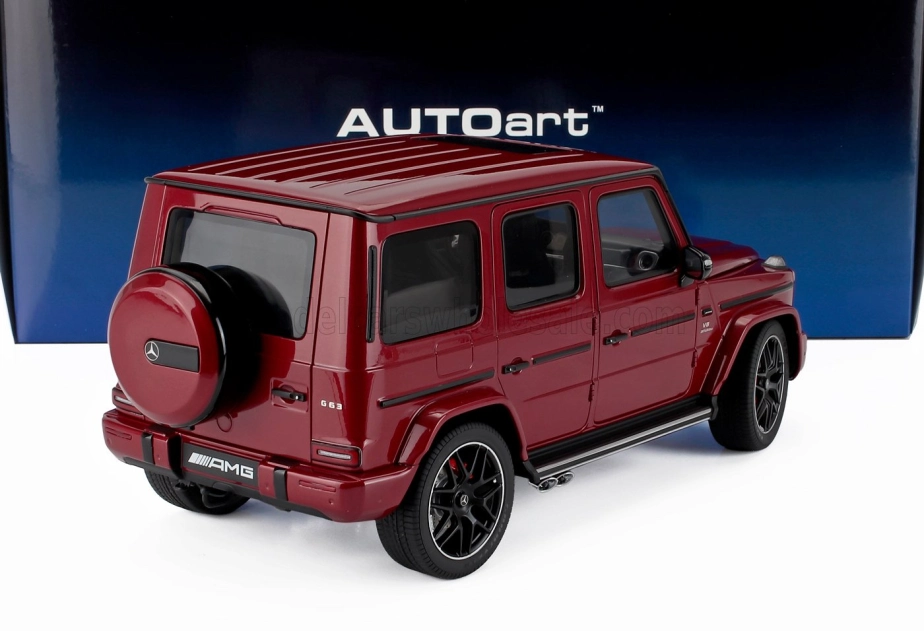 Autoart Mercedes benz G-class G63 Amg 2019 1:18 Cardinal Red Met