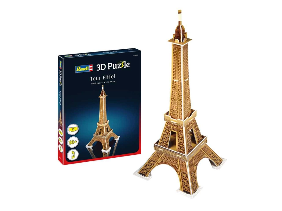 Revell 3D puzzle – Eiffelova veža (34 cm)