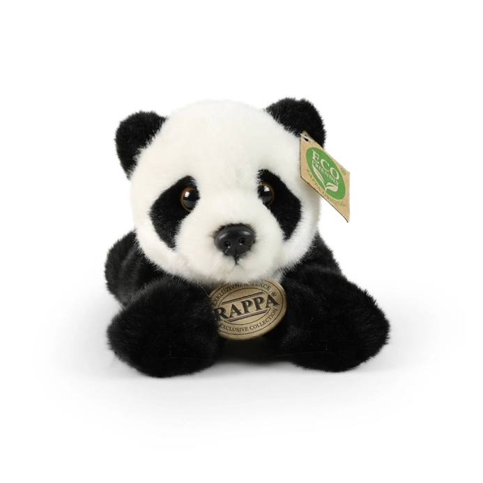 Rappa Plyšová panda ležiaca 20 cm ECO-FRIENDLY
