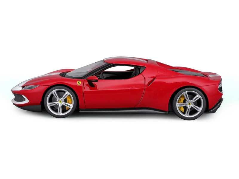Bburago Ferrari 296 Gtb Assetto Fiorano 2022 1:18 Červená Bílá