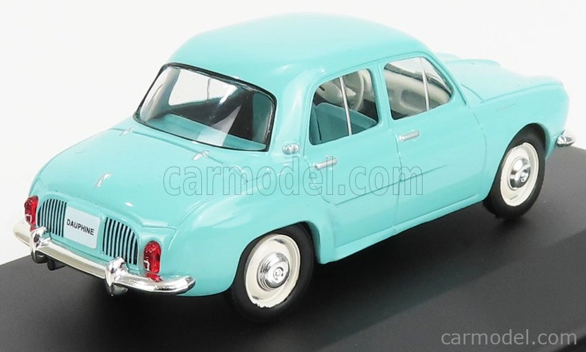 Edicola Renault Dauphine 1958 - Con Vetrina - With Showcase 1:43 Světle Modrá