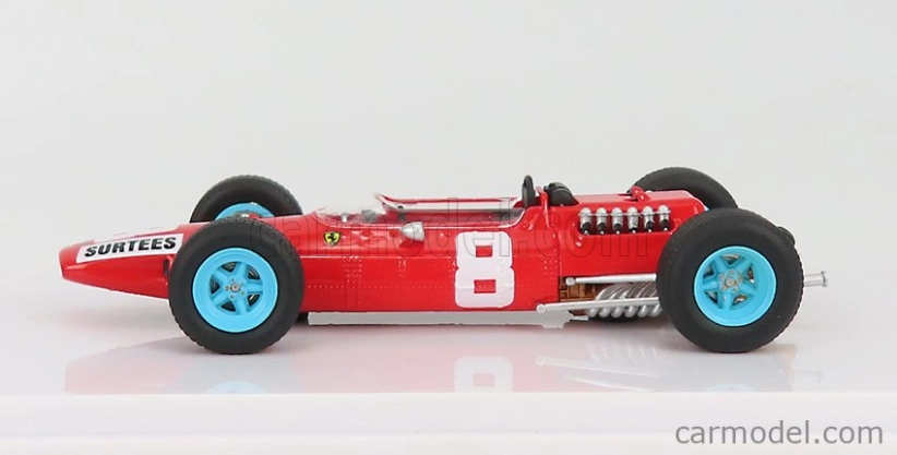 Tecnomodel Ferrari F1 512 N 8 Italy Gp 1965 John Surtees 1:43 Červená