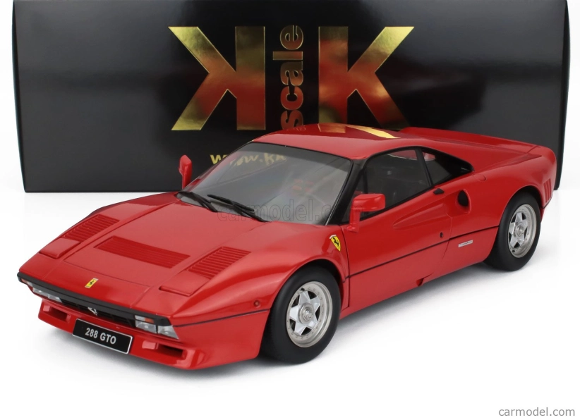 Ferrari 288 Gto 1984 v mierke 1:12 červené