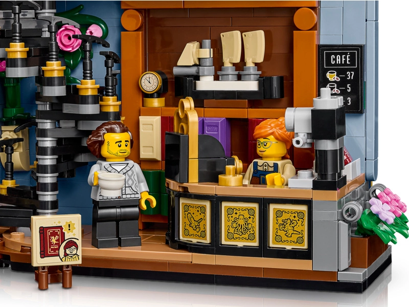 LEGO Icons - Knižní zarážka: Knihkupectví
