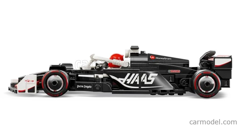 Lego Haas Lego Speed Champion - F1 Fw24 Team Moneygram Haas Season 2024 - 242 Pezzi - 242 Pcs Černá Bílá