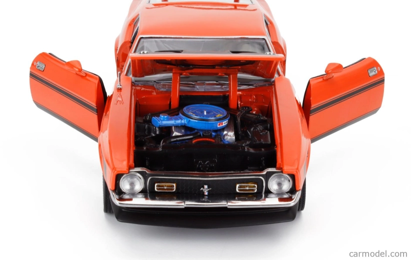 Sun-star Ford usa Mustang Boss 351 Ram Air Coupe 1971 1:18 oranžová čierna