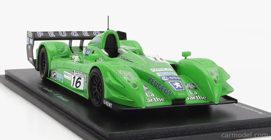Spark-model Courage C60 Team Pescarolo Sport N 16 Winner Fia Sportscar Estoril 2003 J.c.bouillon - S.sarrazin 1:43 Zelená