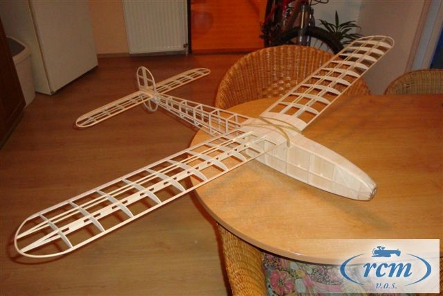 SLUKA II historický větroň rozp. 1430 mm Classic models
