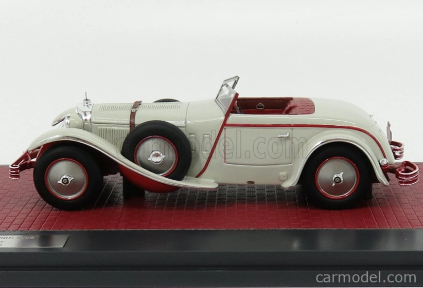 Matrix scale models Mercedes benz 680s Spider Sn35949 1:43, šedá