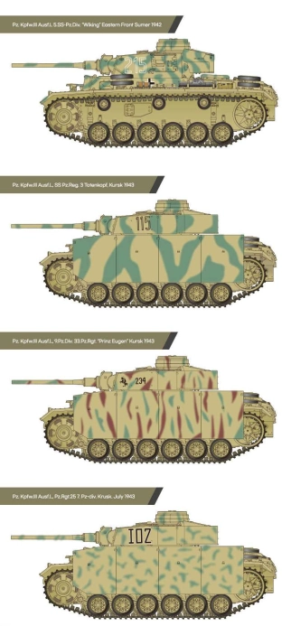 Academy Panzer III Ausf.L „Battle of Kursk“ (1:35)