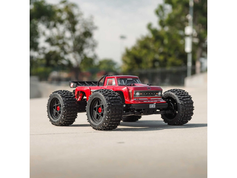 RC auto Arrma Outcast 4S V2 BLX 1:10 4WD RTR, červené