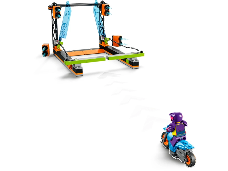LEGO City - Kaskadérska výzva s čepeľami