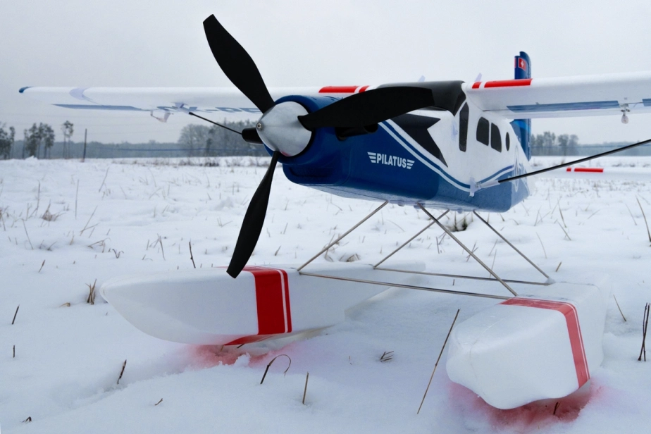 KAVAN Pilatus PC-6 Porter 1500 mm ARF – červená