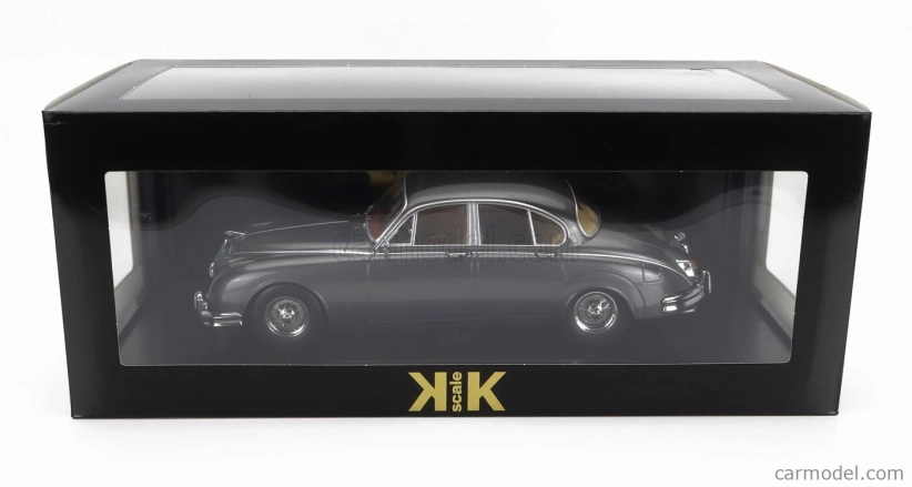 Jaguar Mkii 3.8 Rhd 1959 v mierke 1:18 Dark Grey Met
