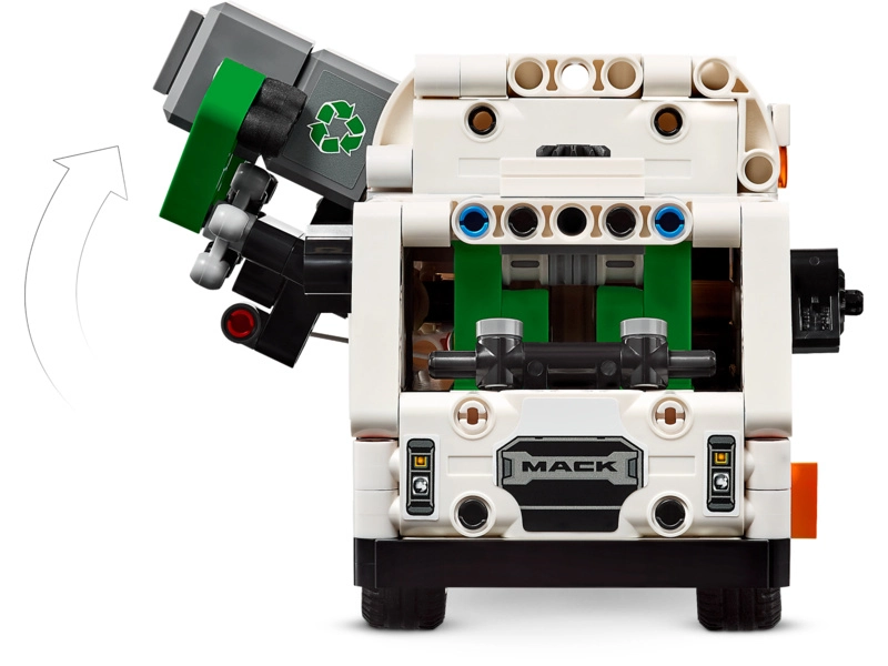 LEGO Technic - Elektrické smetiarske auto Mack® LR