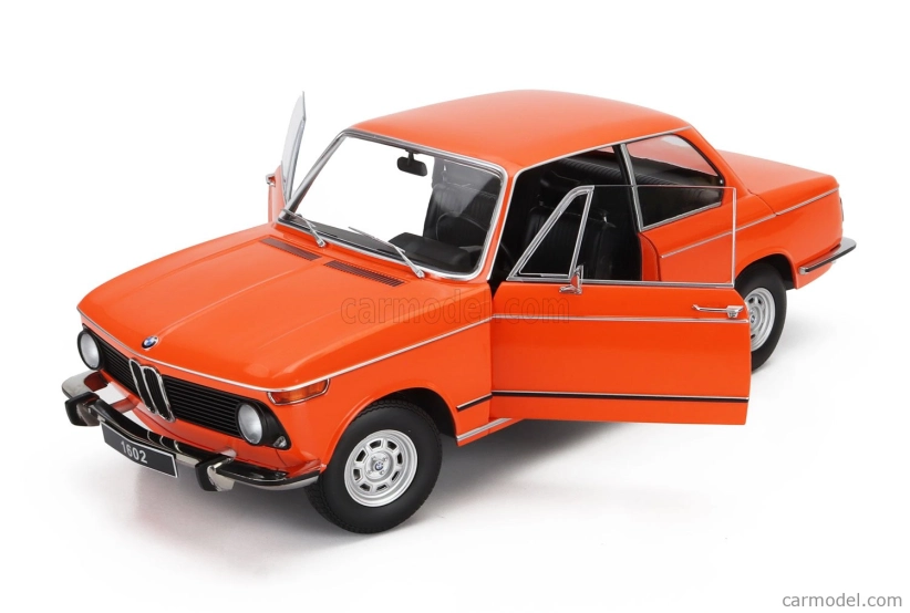 BMW 1602 radu 2 1974 v mierke 1:12 oranžová