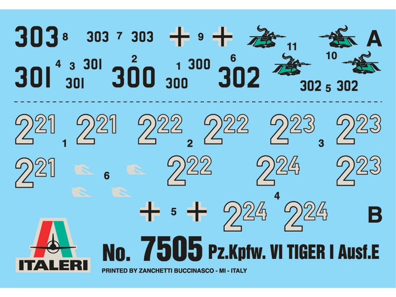 Italeri Easy Kit - Pz.Kpfw.VI TIGER I Ausf.E (1:72)
