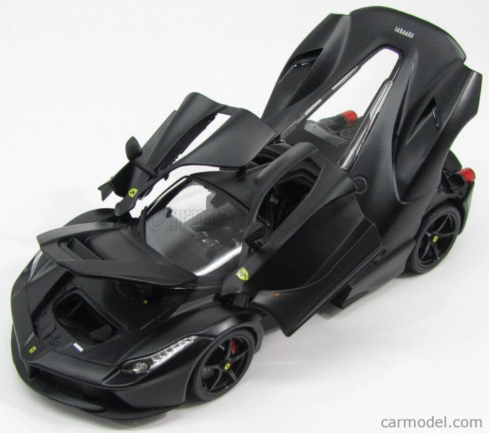 Bburago Ferrari Laferrari 2013 1:18 Matt Black