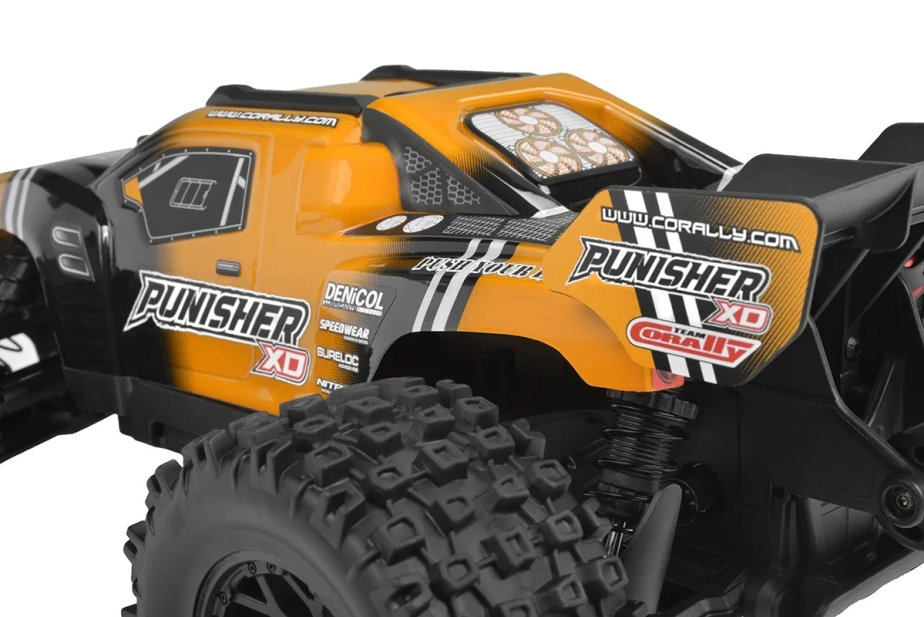PUNISHER XD - RTR - Brushed 2S - Oranžová