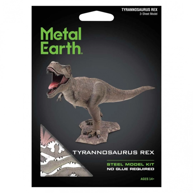 Oceľová stavebnica Tyrannosaurus Rex