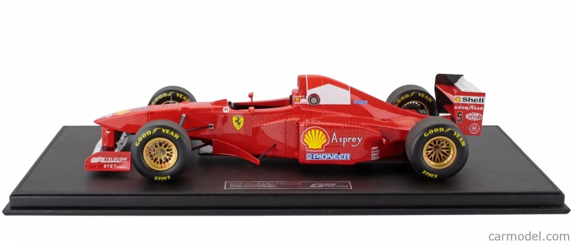 Gp-replicas Ferrari F1 F310b Team Scuderia Ferrari Marlboro N 5 Winner Canada Gp 1997 Michael Schumacher - Con Vetrina - With Showcase 1:12 Červená Bílá