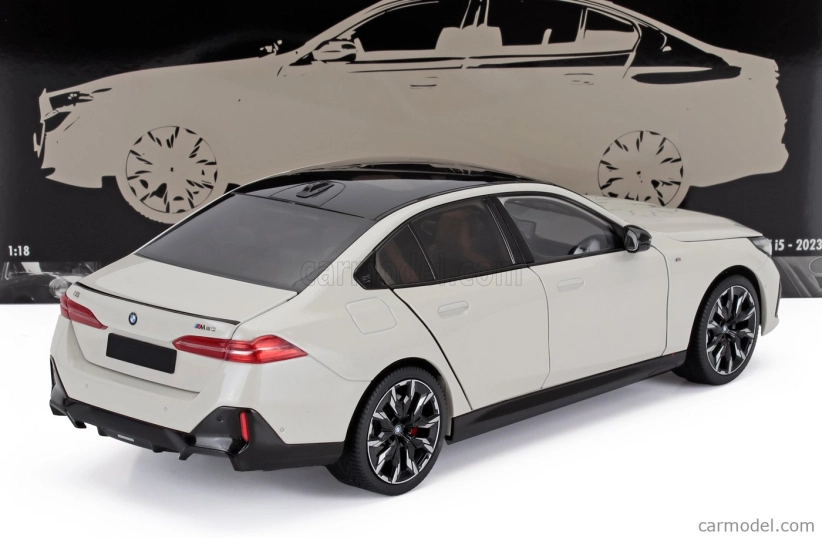Minichamps BMW radu 5 I5 (g60) 2023 1:18 White Met