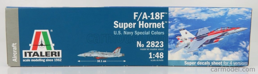 Italeri Boeing F/a-18f Super Hornet Airplane Military 1995 1:48 /