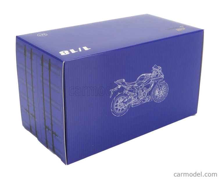 Cm-models Yamaha Yzf-r1 2022 1:18 Modrá Černá