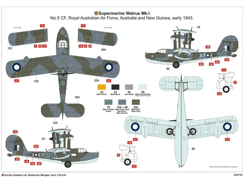 Airfix Supermarine Walrus Mk.I (1:48)