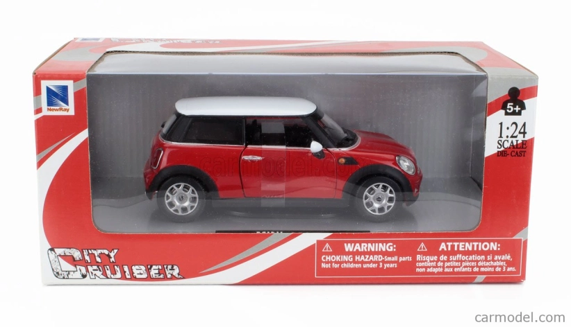 Newray Mini Cooper 2006 1:24 Red