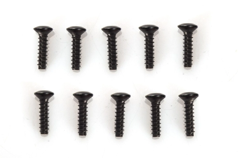 M3x6mm samorezná krížová skrutka s pologuľatou hlavou, 10 ks – S10