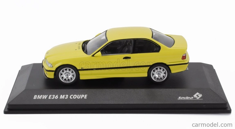 Solido BMW 3-series M3 (e36) Coupe 1999 1:43 Žlutá