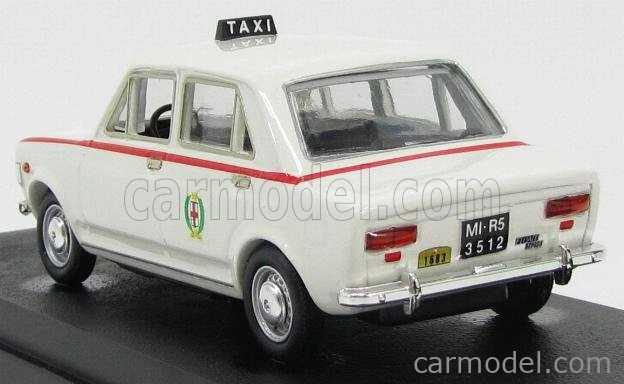 Rio-models Fiat 128 4-door Taxi Milano 1972 1:43 Bílá