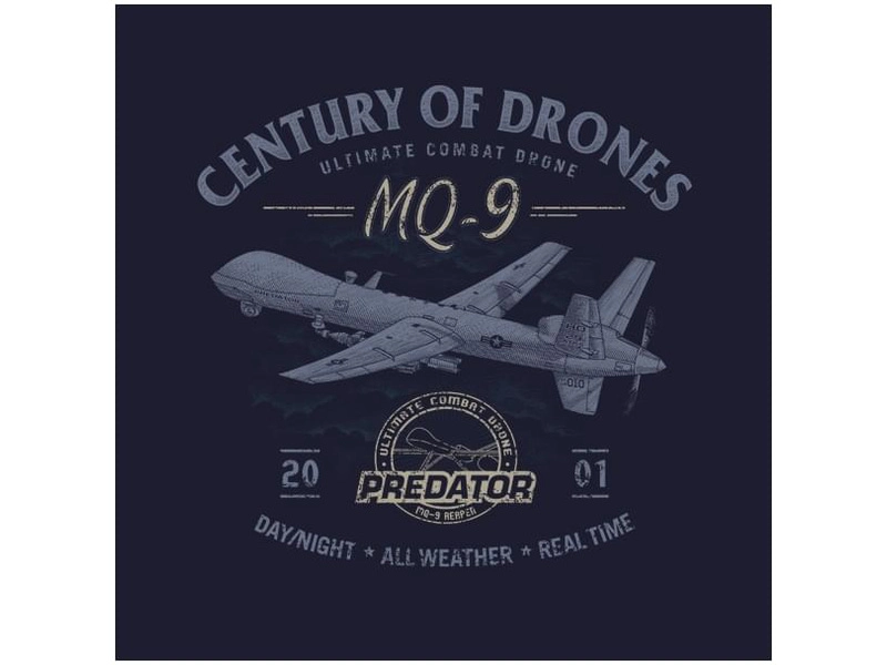 Antonio pánske tričko Dron MQ-9 Reaper S