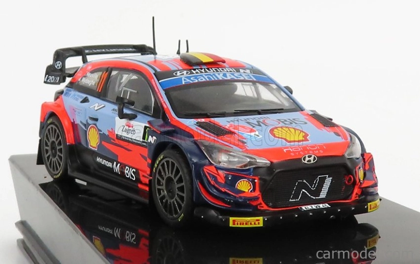Ixo-models Hyundai I20 Coupe Wrc N 11 Rally Croatie 2021 1:43