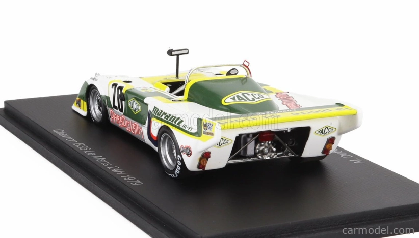 Spark-model Chevron B36 2.0l S4 Team Societe Racing N 26 24h Le Mans 1979 Michel Dubois - Marc Menant - Pierre Francoise Rousselot 1:43 Biela Čierna Žltá