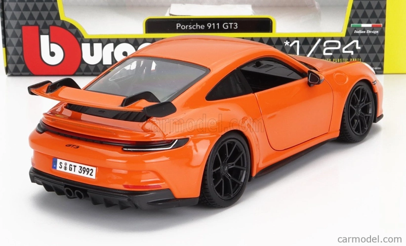 Bburago Porsche 911 GT3 1:24 oranžová