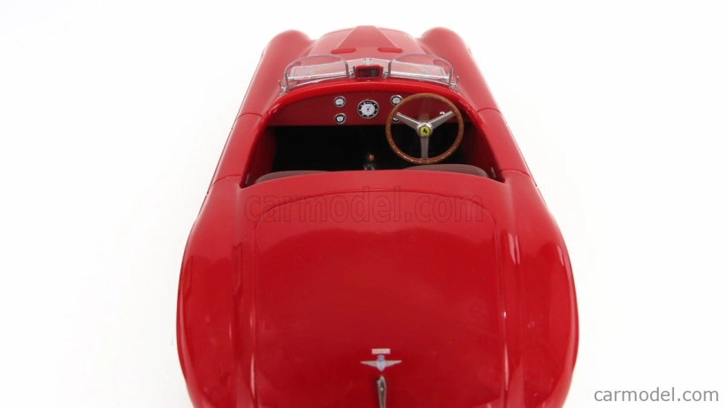 Kk-scale Ferrari 166mm Barchetta Spider 1949 1:18 Červená