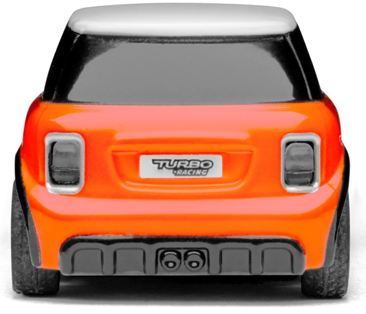 Turbo Racing 1/76 On-Road RC Car RTR (fluor. červená)