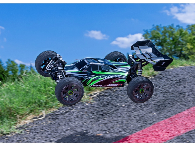 RC auto Traxxas Jato 1:8 4WD BL-2S RTR, černá