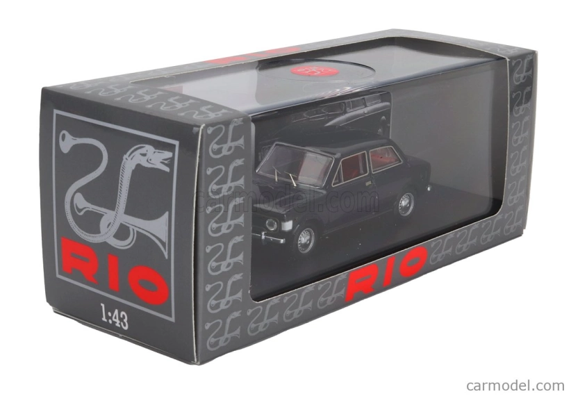Rio-models Fiat 128 1-series 1969 1:43 Modrá