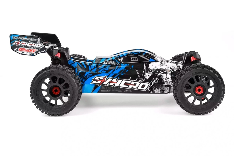 RC auto SYNCRO – BUGGY 2WD 3-4S – RTR, modrá