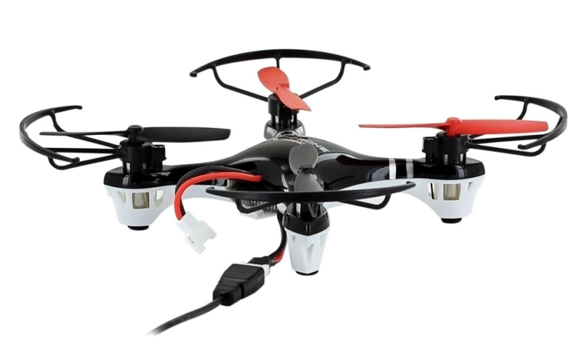 RC dron NANO, čierna