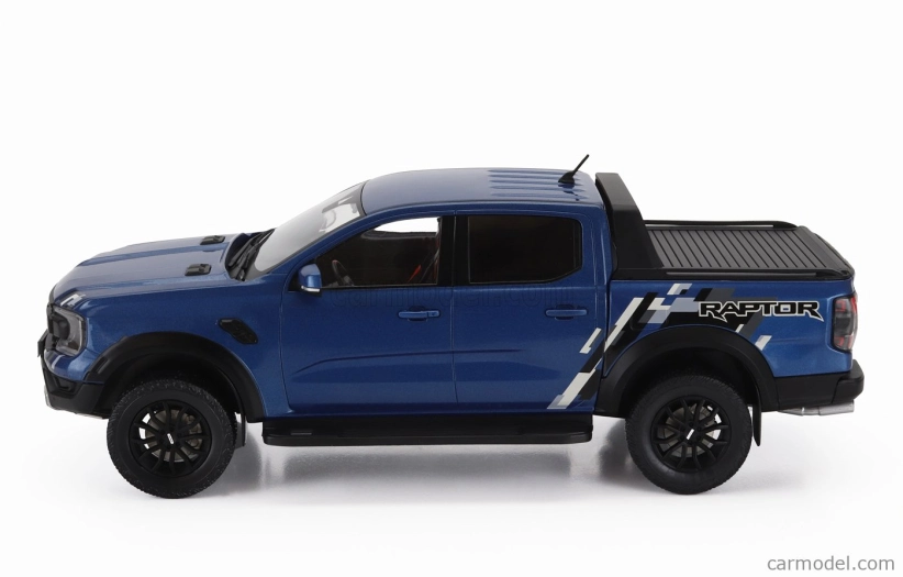 Mcg Ford usa Ranger Raptor Pick-up Double Cabine 2023 1:18 Blue