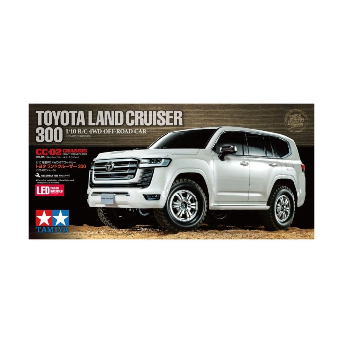 RC auto Tamiya Toyota Land Cruiser 300 CC-02