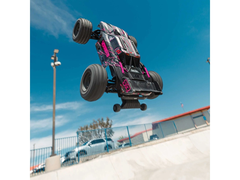 RC auto Arrma Vorteks 223S BLX DSC 2WD 1:10 RTR, ružové