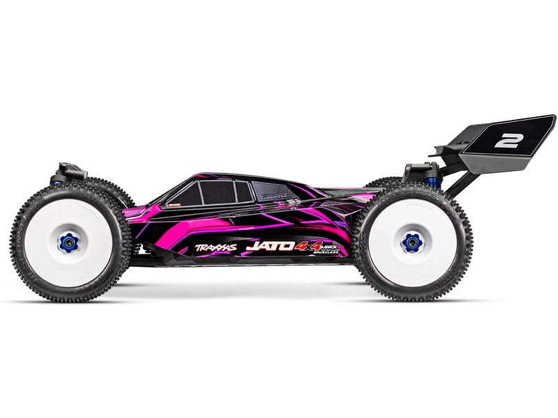 RC auto Traxxas Jato 1:8 4WD VXL-4S RTR, oranžová