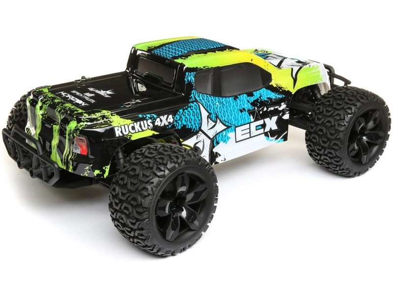 ECX Ruckus 4WD 1:10 RTR oranžový