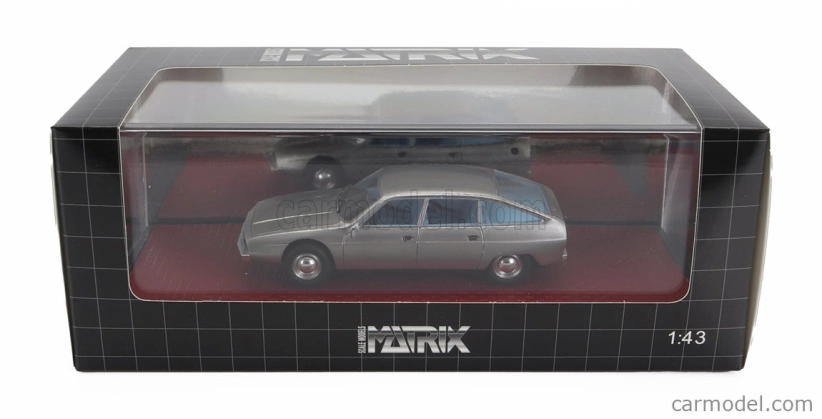 Matrix modely v mierke 1:43 Citroen Projet L 1971 Strieborná